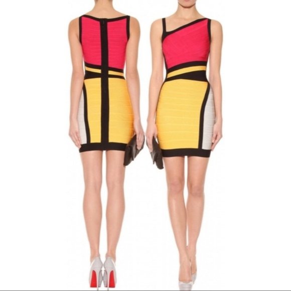 Herve Leger Nolita Bandage Dress - Picture 1 of 4